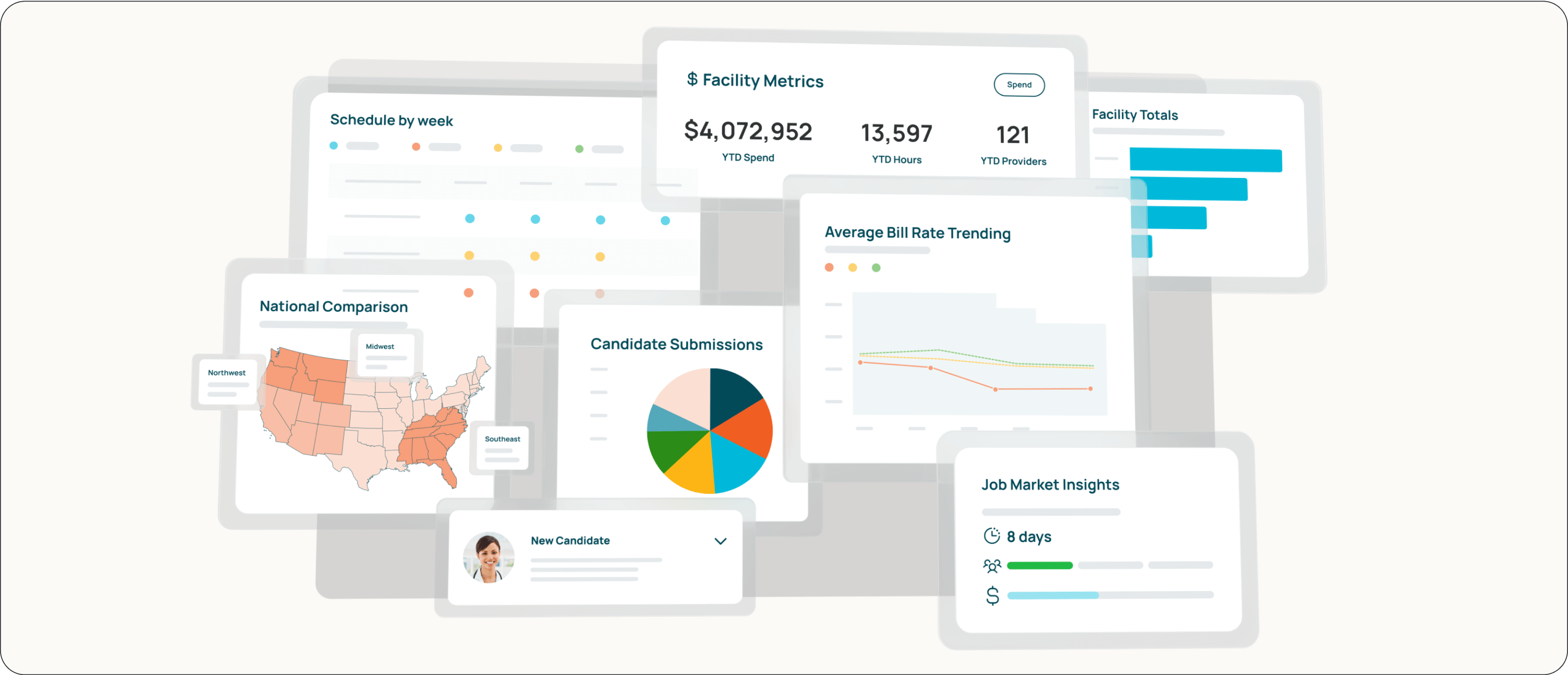 Image of LotusOne data on the app